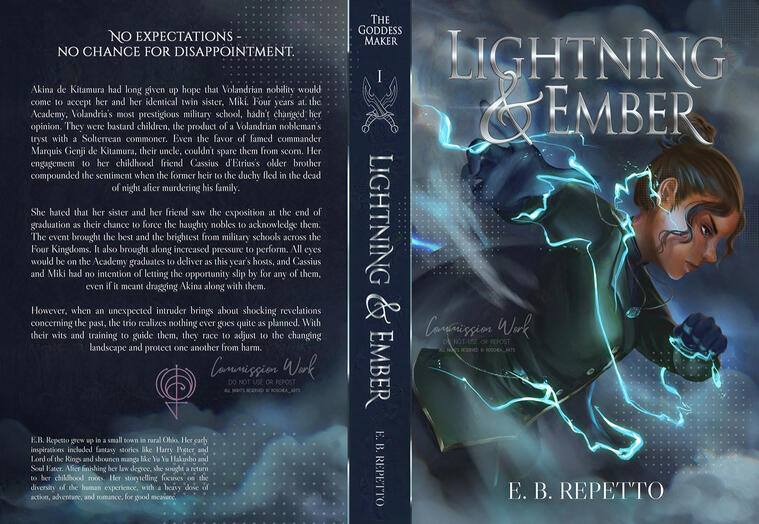 Lightning and Ember Cover Spread Lightning and Ember Cover Spread