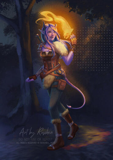 Maribeth - Tiefling Maribeth - Tiefling